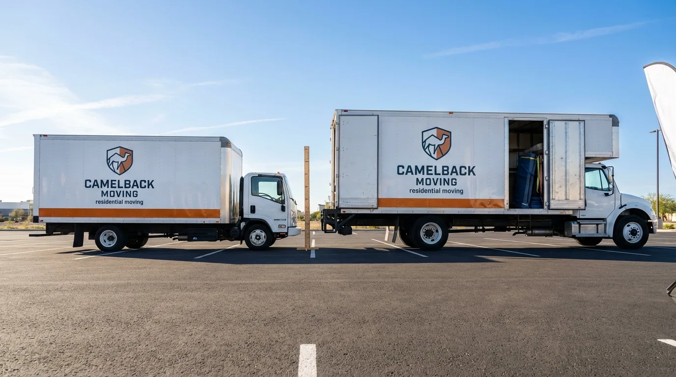 Moving truck size capacity guide in Belle Vernon